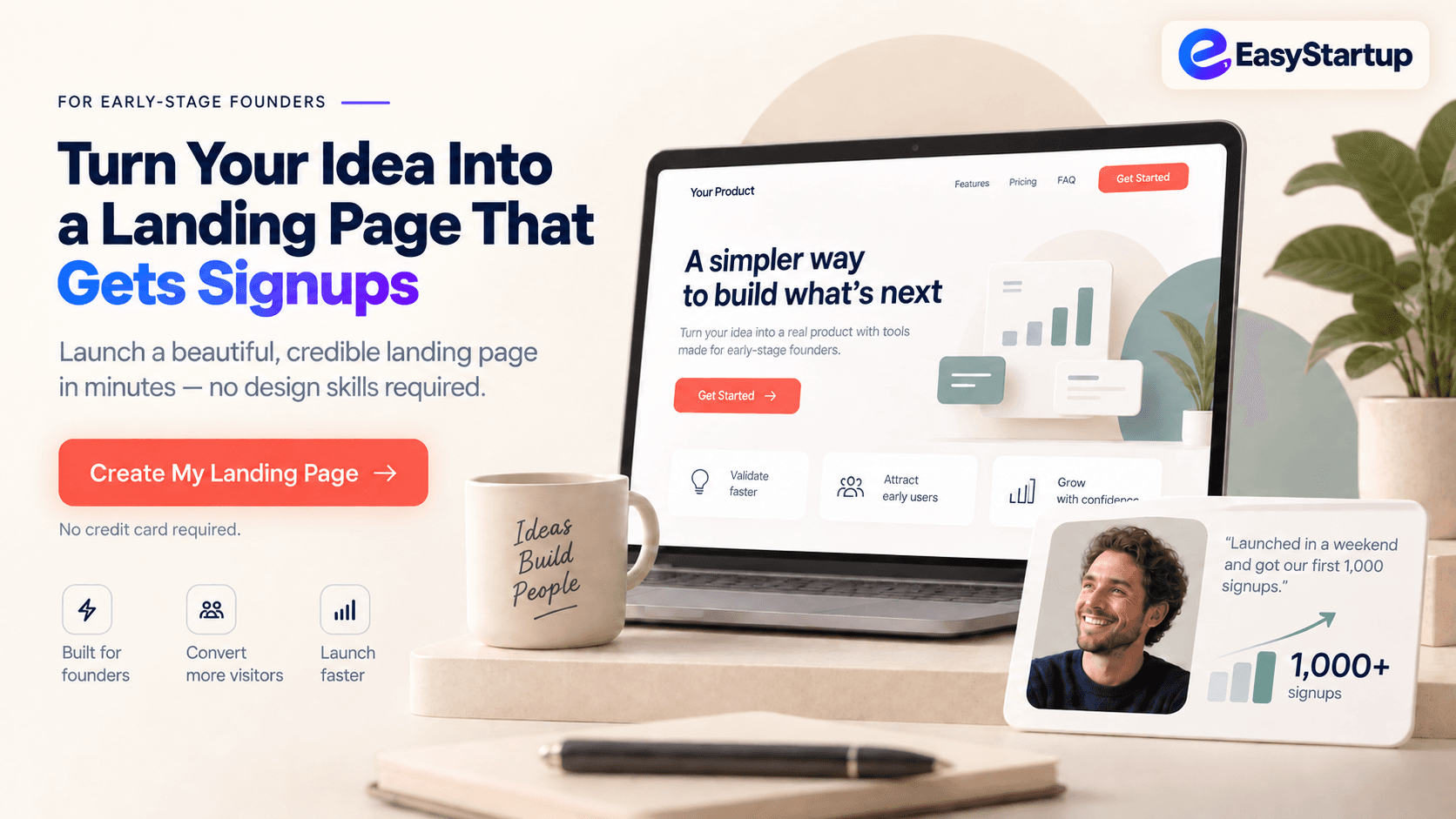 Make Your Landing Page Look Human and Credible